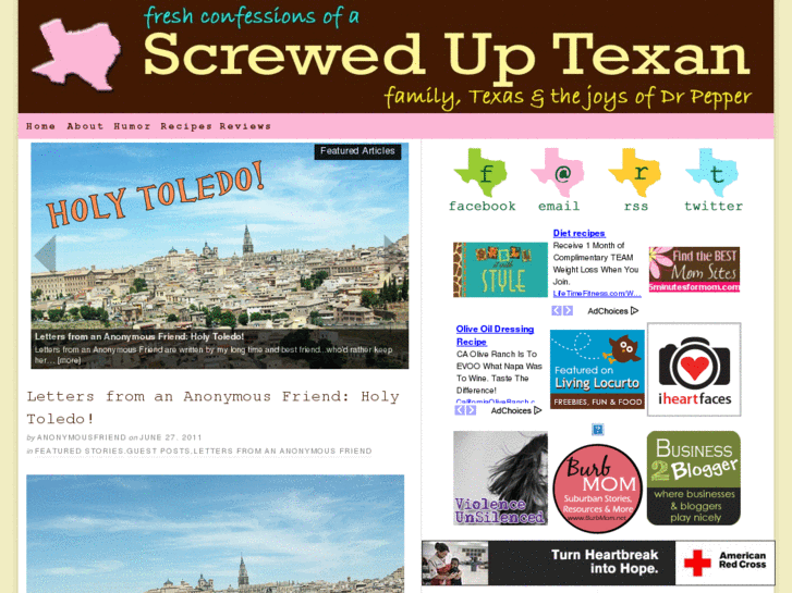 www.screweduptexan.com