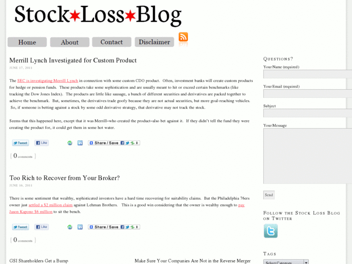 www.stock-loss-blog.com