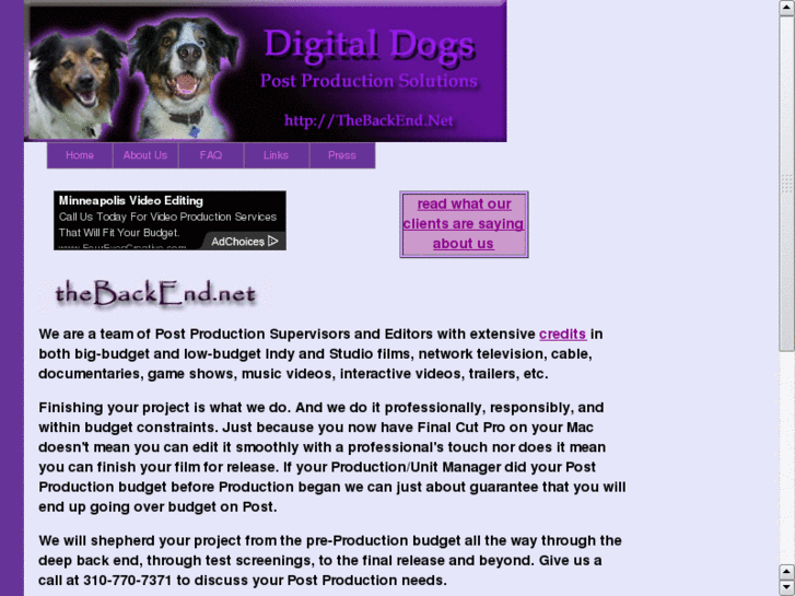 www.thebackend.net