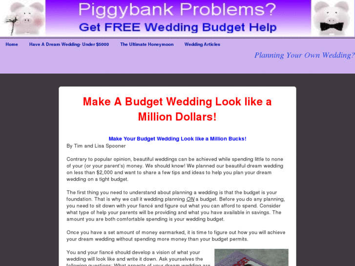 www.uniquebudgetwedding.com