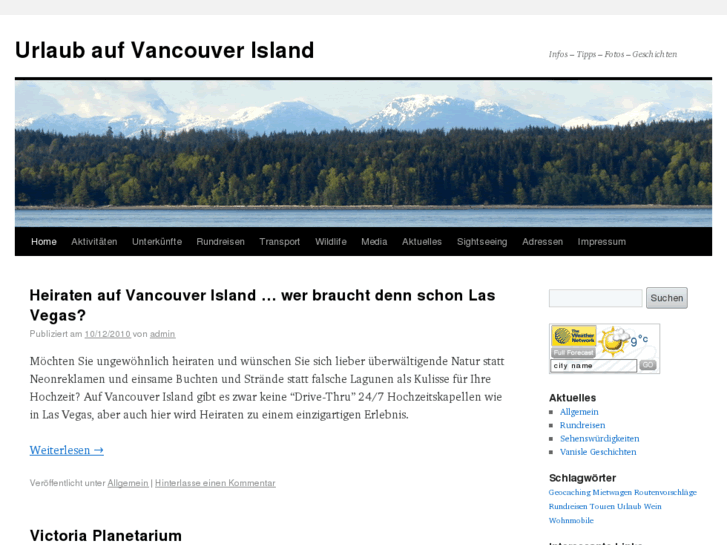 www.vanisle-holidays.com