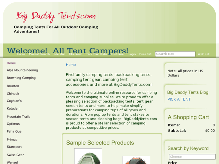 www.bigdaddytents.com