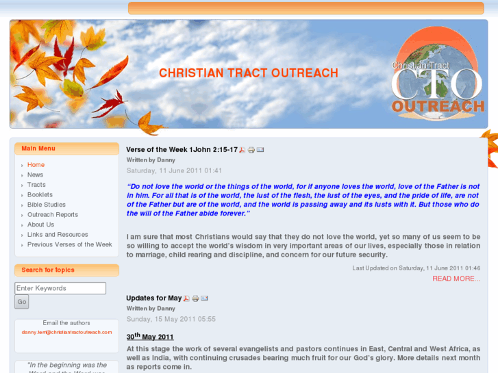 www.christiantractoutreach.com