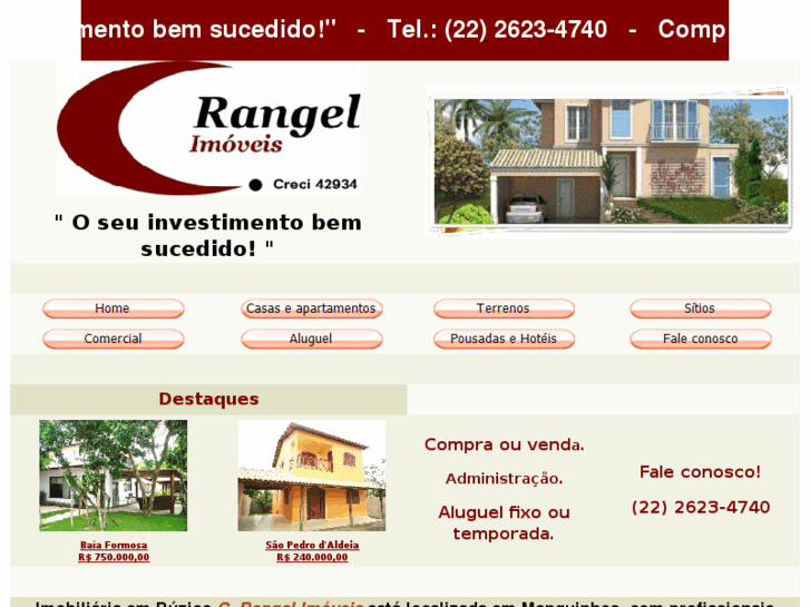 www.crangelimobiliaria.com