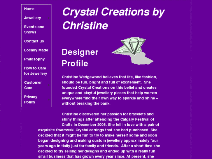 www.crystalcreationsbychristine.com