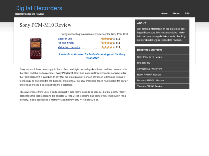 www.digitalrecordersreview.org