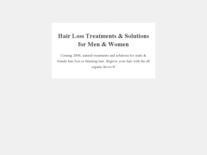 www.hairlosstreatmentsolutions.net