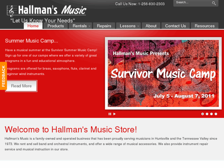 www.hallmansmusicstore.com