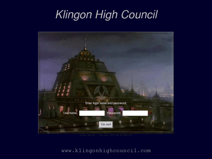 www.klingonhighcouncil.com