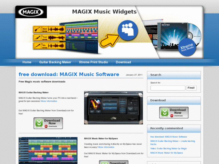 www.magixmusicwidgets.com