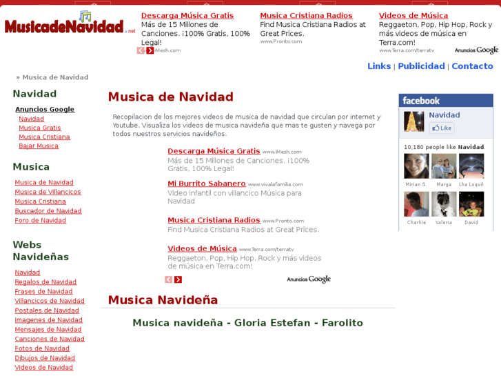 www.musicadenavidad.net