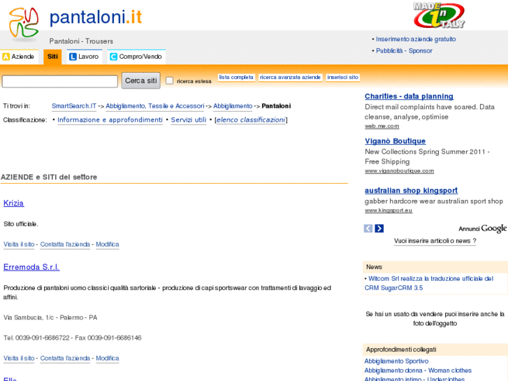 www.pantaloni.it