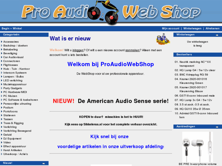 www.proaudiowebshop.nl