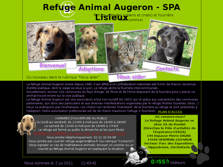 www.refuge-animal-augeron.com