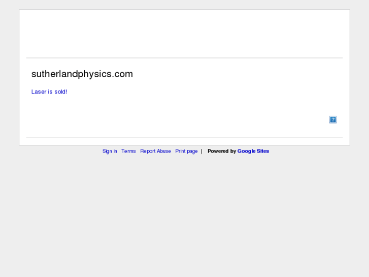 www.sutherlandphysics.com