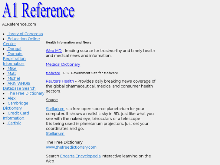 www.a1reference.com