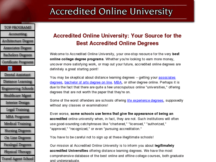 www.accredited-online-university.com