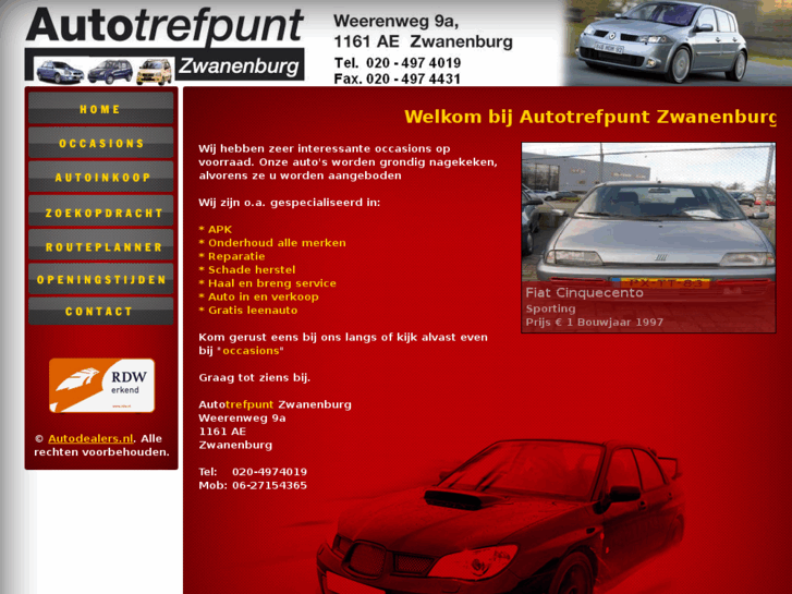 www.autotrefpuntzwanenburg.nl