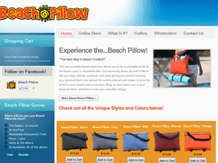 www.beachpillow.com