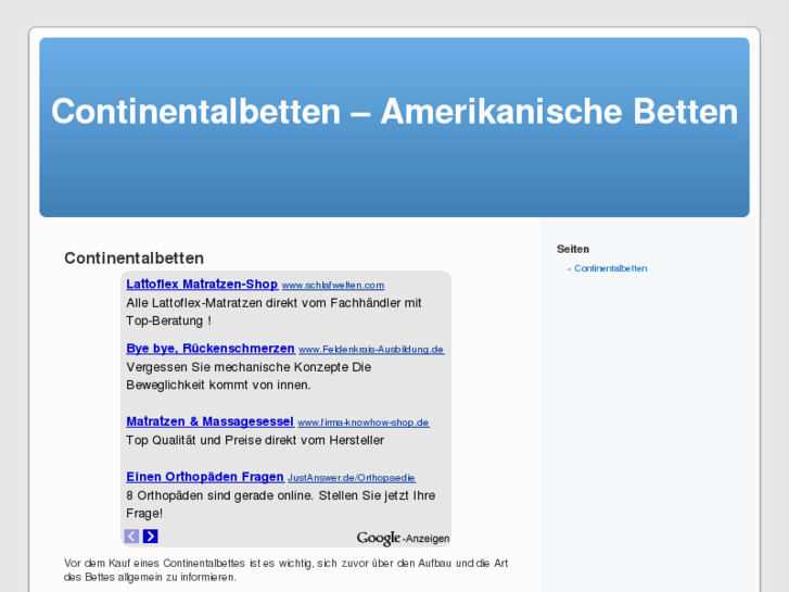 www.continentalbetten.com