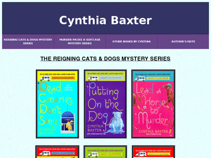 www.cynthiabaxter.com