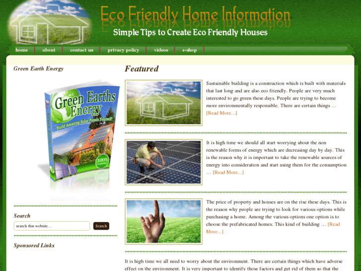 www.ecofriendlyhomeinfo.com