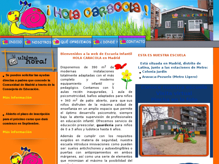 www.escuelainfantilholacaracola.com