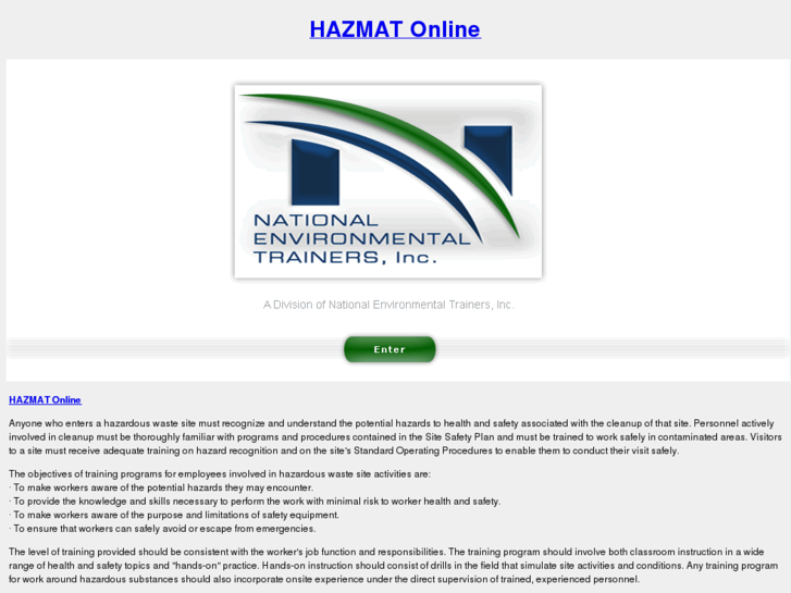 www.hazmatonline.info