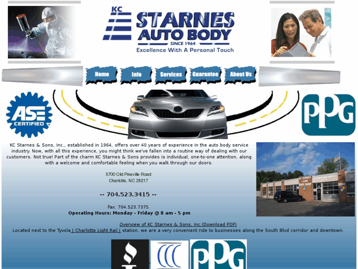 www.kcstarnesautobody.com