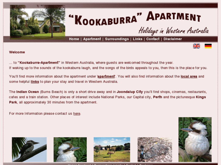 www.kookaburra-apartment.com