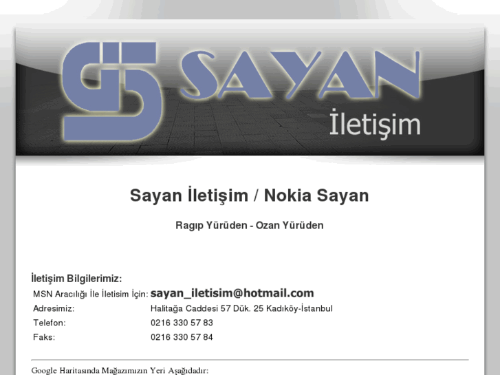 www.sayaniletisim.com