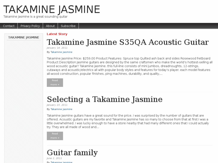 www.takaminejasmine.net