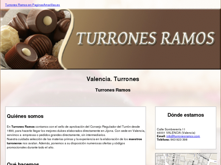 www.turronesramos.com