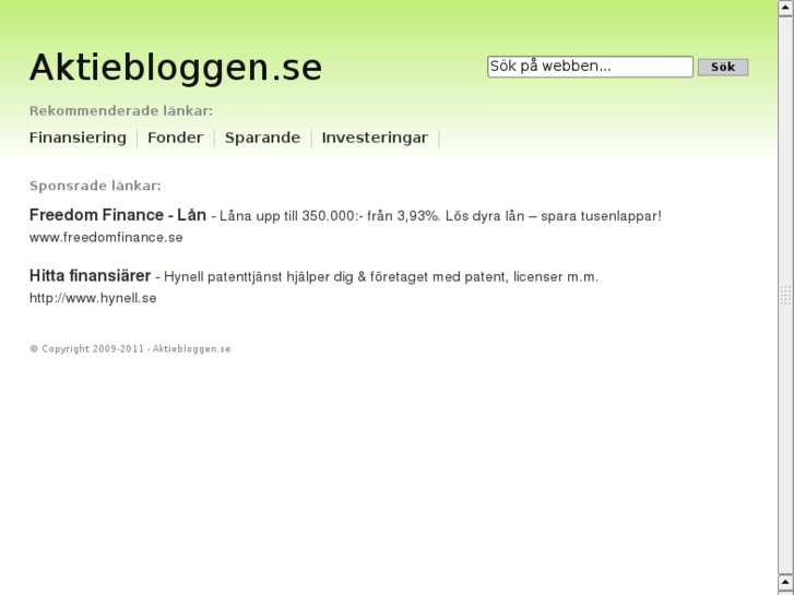 www.aktiebloggen.se