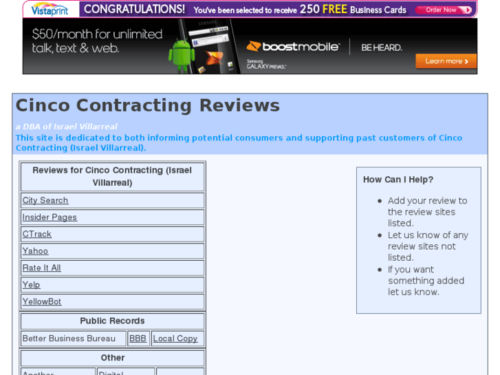 www.cinco-contracting.com