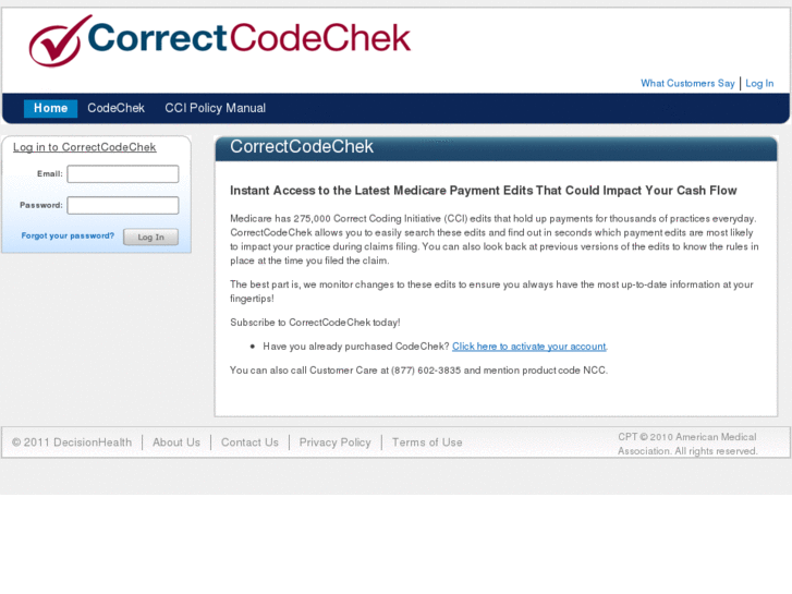 www.correctcodecheck.net
