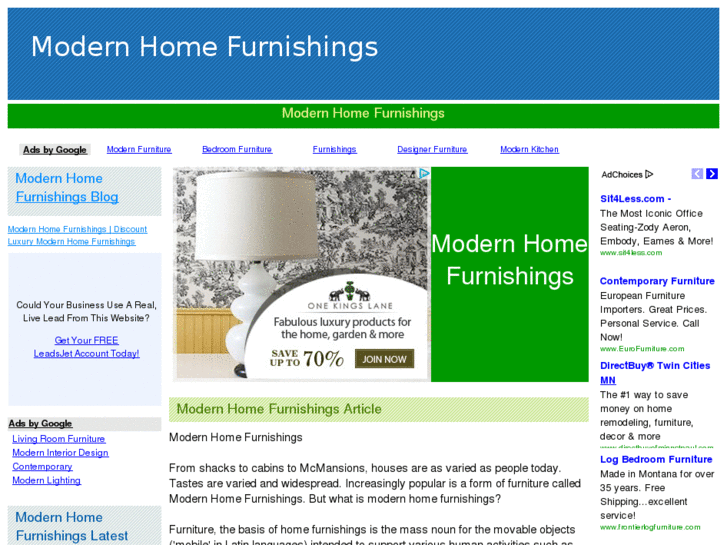 www.modernhomefurnishings.net