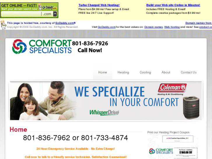 www.mycomfortspecialist.com