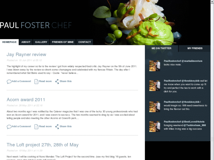 www.paulfosterchef.com