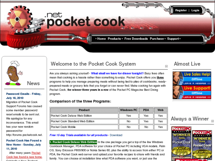 www.pocket-cook.com