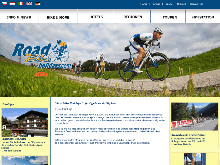 www.roadbike-holidays.at