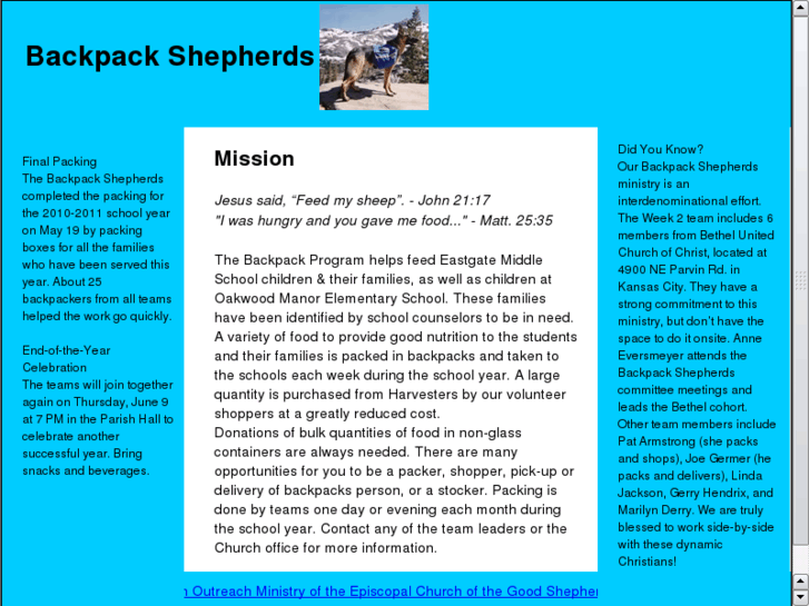 www.backpackshepherds.org