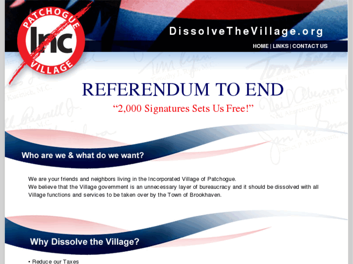 www.dissolvethevillage.com