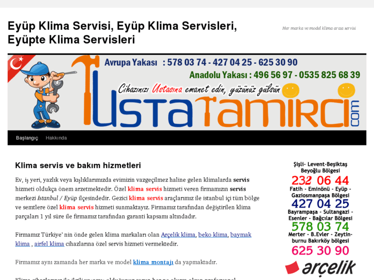 www.eyupklimaservisi.com