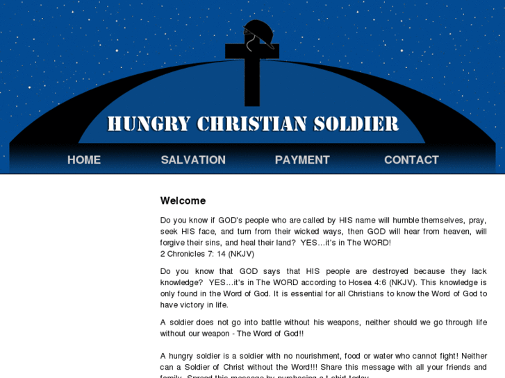 www.hungrychristiansoldier.com