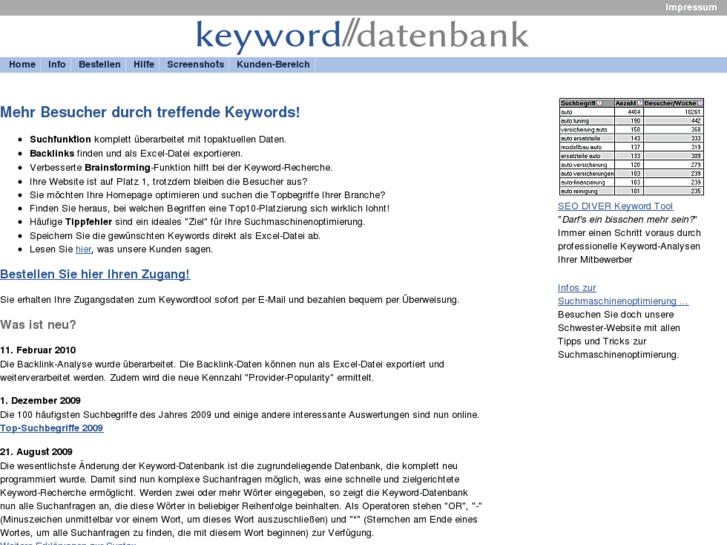 www.keyword-datenbank.de