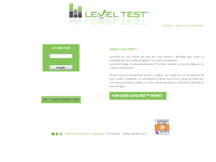 www.leveltest.org