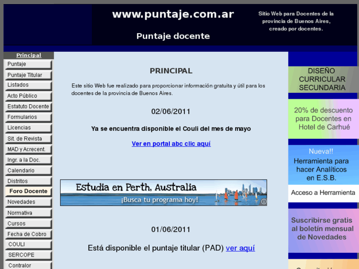 www.puntaje.com.ar