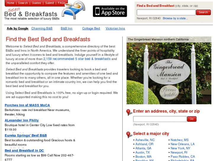 www.selectbedandbreakfast.com