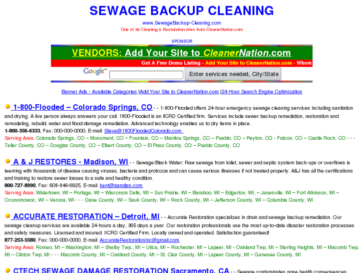 www.sewagebackup-cleaning.com